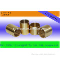 Superior brass fitting/female thread coupling with low coefficient friction